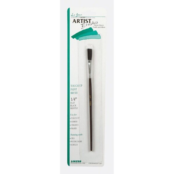 Linzer 1/4 in. Flat TouchUp Paint Brush C93043 Zoro